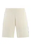 Golden Goose Knit Mini Shorts In Ivory