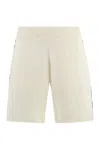 Golden Goose Knit Mini Shorts In Neutro
