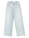 Golden Goose Lived-in Denim Effect Boyfriend Jeans In Blue