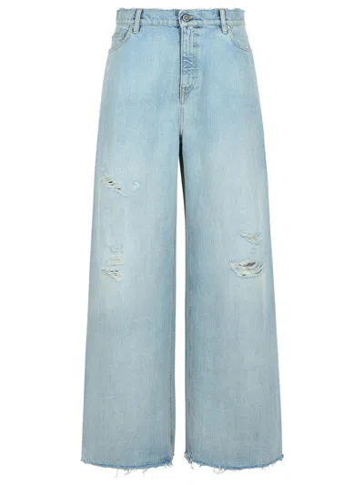 GOLDEN GOOSE GOLDEN GOOSE LIVED-IN DENIM EFFECT BOYFRIEND JEANS