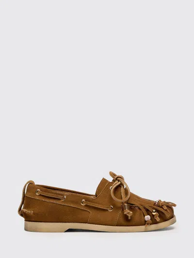 Golden Goose Loafer  Woman Color Beige In Brown