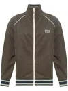 Golden Goose Star Track Jacket In Brown