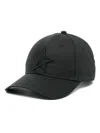 Golden Goose Logo Baseball Cap In Black