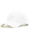 Golden Goose Logo Baseball Cap In White