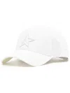 Golden Goose Logo Baseball Cap In White