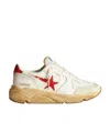Golden Goose Running Sole Low-top Sneakers In White