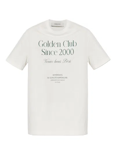 GOLDEN GOOSE GOLDEN GOOSE LOGO COTTON T-SHIRT