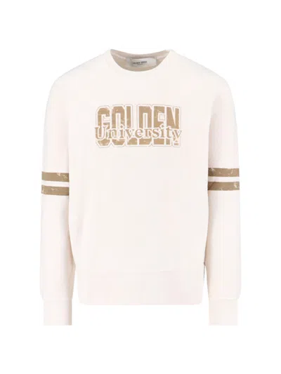 GOLDEN GOOSE LOGO CREWNECK SWEATSHIRT