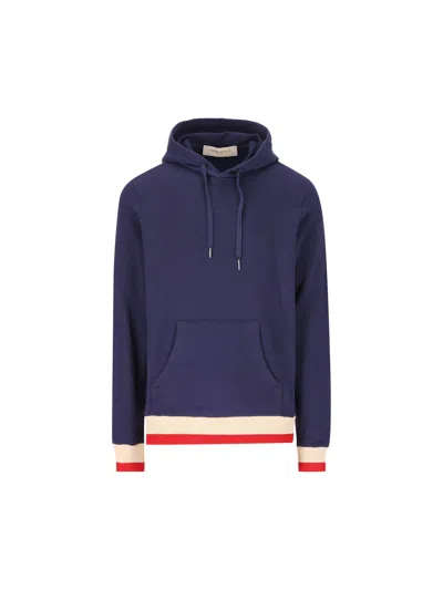 GOLDEN GOOSE LOGO DETAILED DRAWSTRING HOODIE