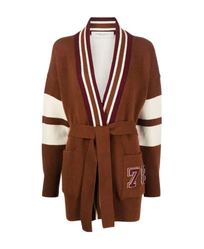 GOLDEN GOOSE GOLDEN GOOSE DELUXE BRAND BELTED CARDIGAN