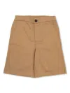 Golden Goose Logo-embroidered Shorts In Neutrals
