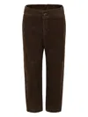 Golden Goose Logo-embroidered Straight Trousers In Brown