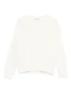 Golden Goose Logo-embroidered Sweatshirt In Neutral