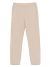 GOLDEN GOOSE LOGO-EMBROIDERED TRACK PANTS