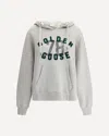 Golden Goose Grey Hoodie With Logo