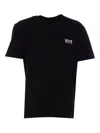 Golden Goose Logo-lettering Crew-neck T-shirt In Black