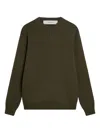 Golden Goose Deluxe Brand Logo Detailed Crewneck Jumper In Green