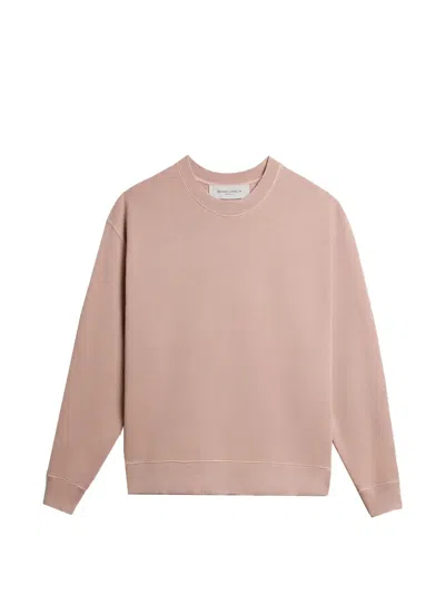 Golden Goose Boxi Sweatshirt Cotton Fleece Logo Patch In Neutral