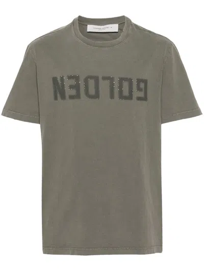 GOLDEN GOOSE GOLDEN GOOSE LOGO-PRINT COTTON T-SHIRT