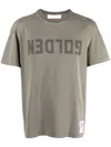 Golden Goose Golden Regular T-shirt Men In Grün