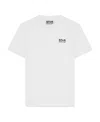 Golden Goose Logo Print Cotton T-shirt In White