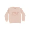 Golden Goose Logo Print Crewneck Sweatshirt Kids In Pink