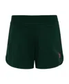 Golden Goose Girl's Glitter Star Fleece Shorts In Black
