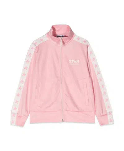 GOLDEN GOOSE GOLDEN GOOSE KIDS ZIP-UP LONG-SLEEVED JACKET