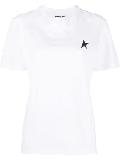 GOLDEN GOOSE LOGO-PRINT SHORT-SLEEVE T-SHIRT