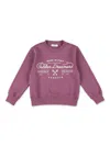 Golden Goose Fleece Logo In Pink