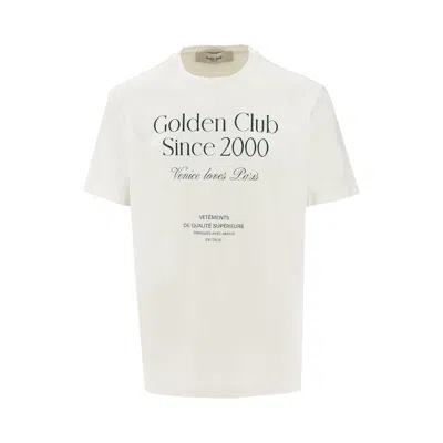 GOLDEN GOOSE LOGO PRINT T-SHIRT