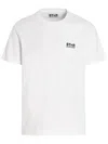 Golden Goose Logo Print Cotton T-shirt In White