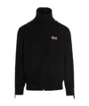 Golden Goose Black Denis Track Sweatshirt In Black