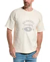 Golden Goose T-shirt Regular Stampa Vintage Football In White
