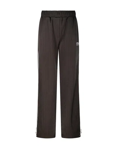 GOLDEN GOOSE LOGO PRINTED TRACK TROUSERS