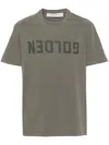Golden Goose Golden Regular T-shirt Men In Gray