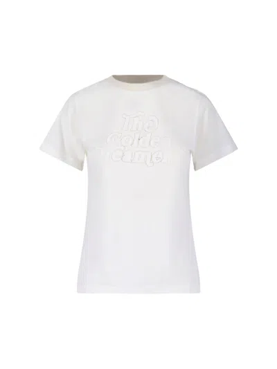 Golden Goose Logo T-shirt In White