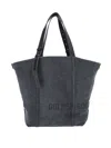Golden Goose Logo Tote Bag In Gray