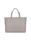 Golden Goose Logo Tote Bag In Taupe
