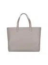 Golden Goose Logo Tote Bag In Taupe