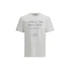 Golden Goose Journey Ms T-shirt Regular Light Cotton Jersey With Print In White