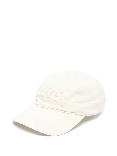Golden Goose Logo-patch Star-stud Baseball Cap In Neutral