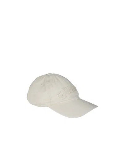 Golden Goose Logo-patch Star-stud Baseball Cap In White