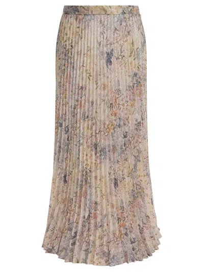 GOLDEN GOOSE GOLDEN GOOSE LONG PLEATED SKIRT