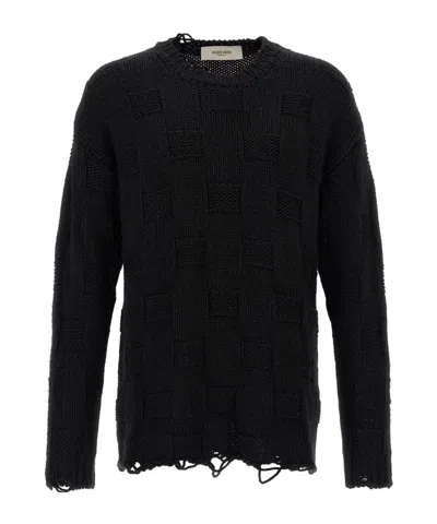 GOLDEN GOOSE GOLDEN GOOSE DELUXE BRAND JOURNEY DISTRESSED KNITTED JUMPER