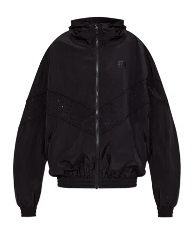Golden Goose Long-sleeved Casual Jacket In Black
