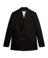 Golden Goose Men's Double-breasted Wool Jacket In Black