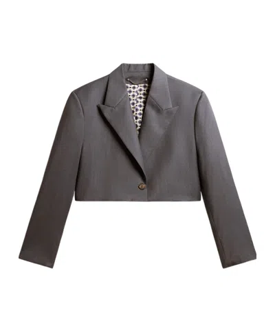 Golden Goose Long-sleeved Casual Jacket In Black