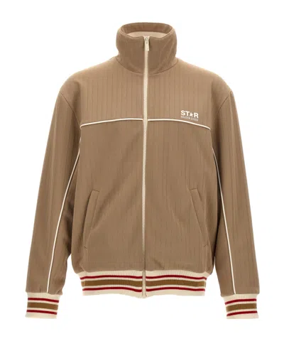 GOLDEN GOOSE GOLDEN GOOSE DELUXE BRAND MAX ZIPPED TRACK SWEATSHIRT