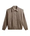Golden Goose Long-sleeved Casual Jacket In Multicolor